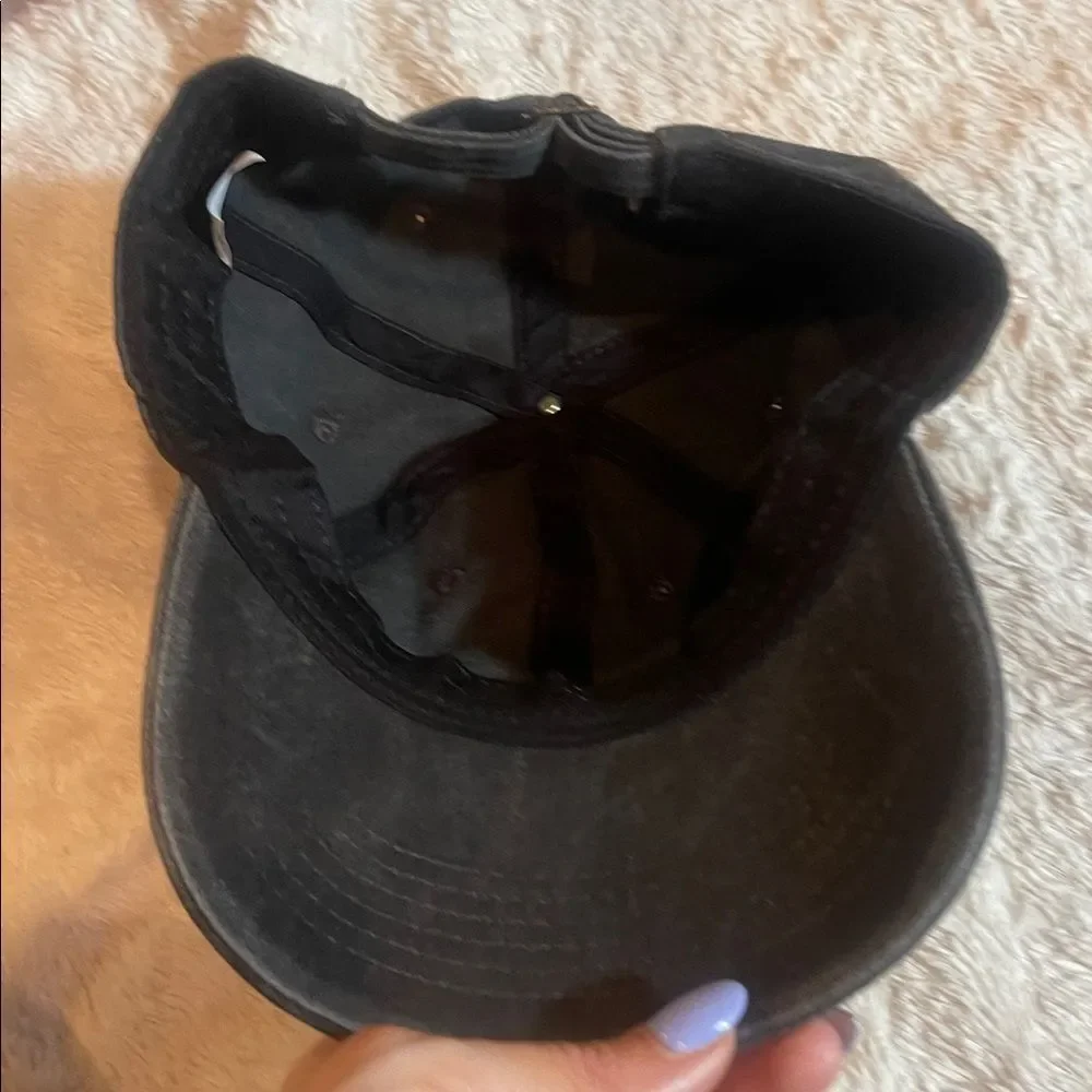 Black 'Bride in a Tini Bit' Cap